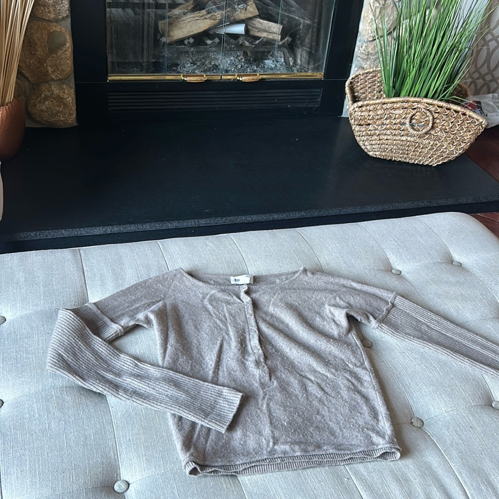 Tsesay 100% Cashmere Brown Sweater‎ Size XS